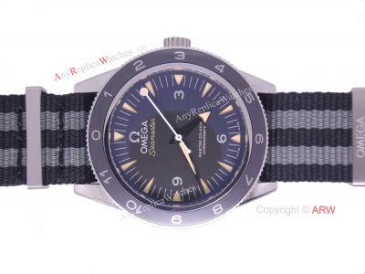 Swiss Grade Omega Seamaster 300 Spectre Limited Edition Replica Watch - Nato Strap